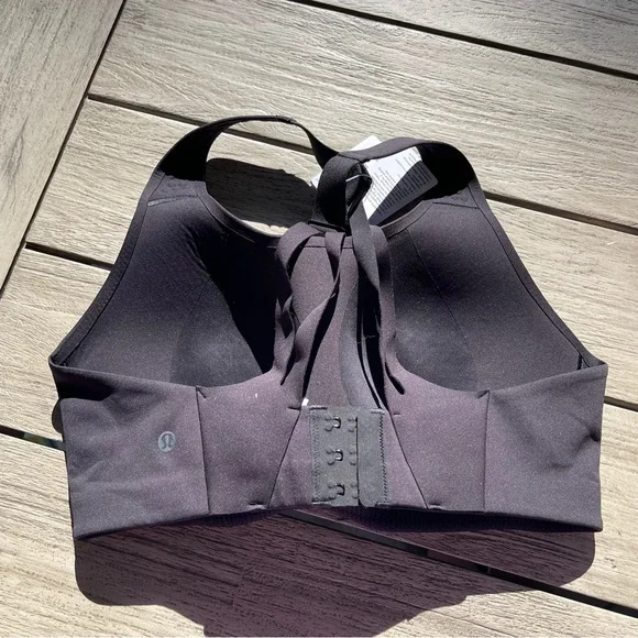 Lululemon Athletica Air Support Black Running Bra Size 36D NWT - Picture 6 of 7
